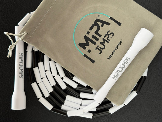 Siyah-Beyaz Mix Boncuklu İp